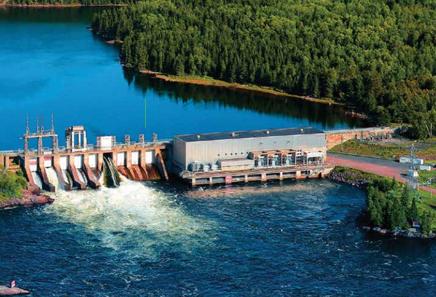 Smoky Falls Hydropower Station, Canada